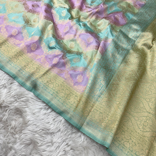 Banarasi Rangkaat Katan Silk Saree