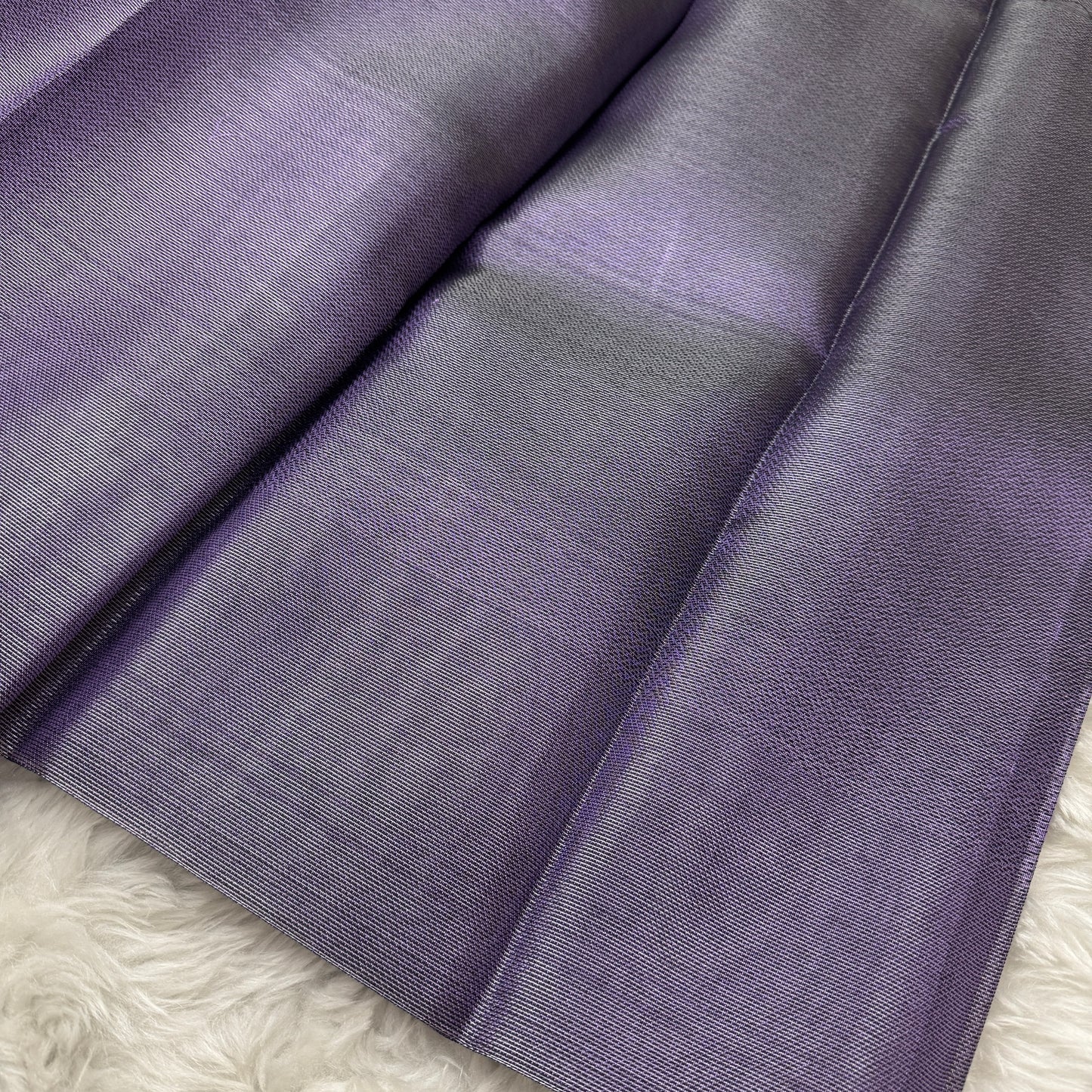 Metallic Purple Kanjivaram Tissue Silk Saree