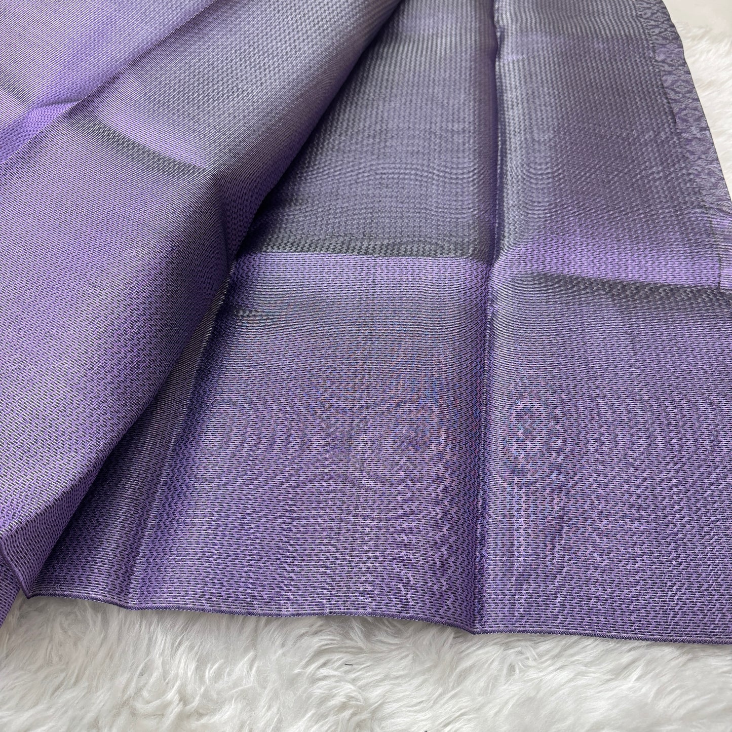 Metallic Purple Kanjivaram Tissue Silk Saree