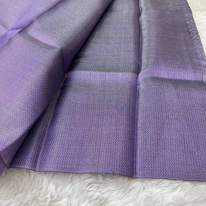 Metallic Purple Kanjivaram Tissue Silk Saree