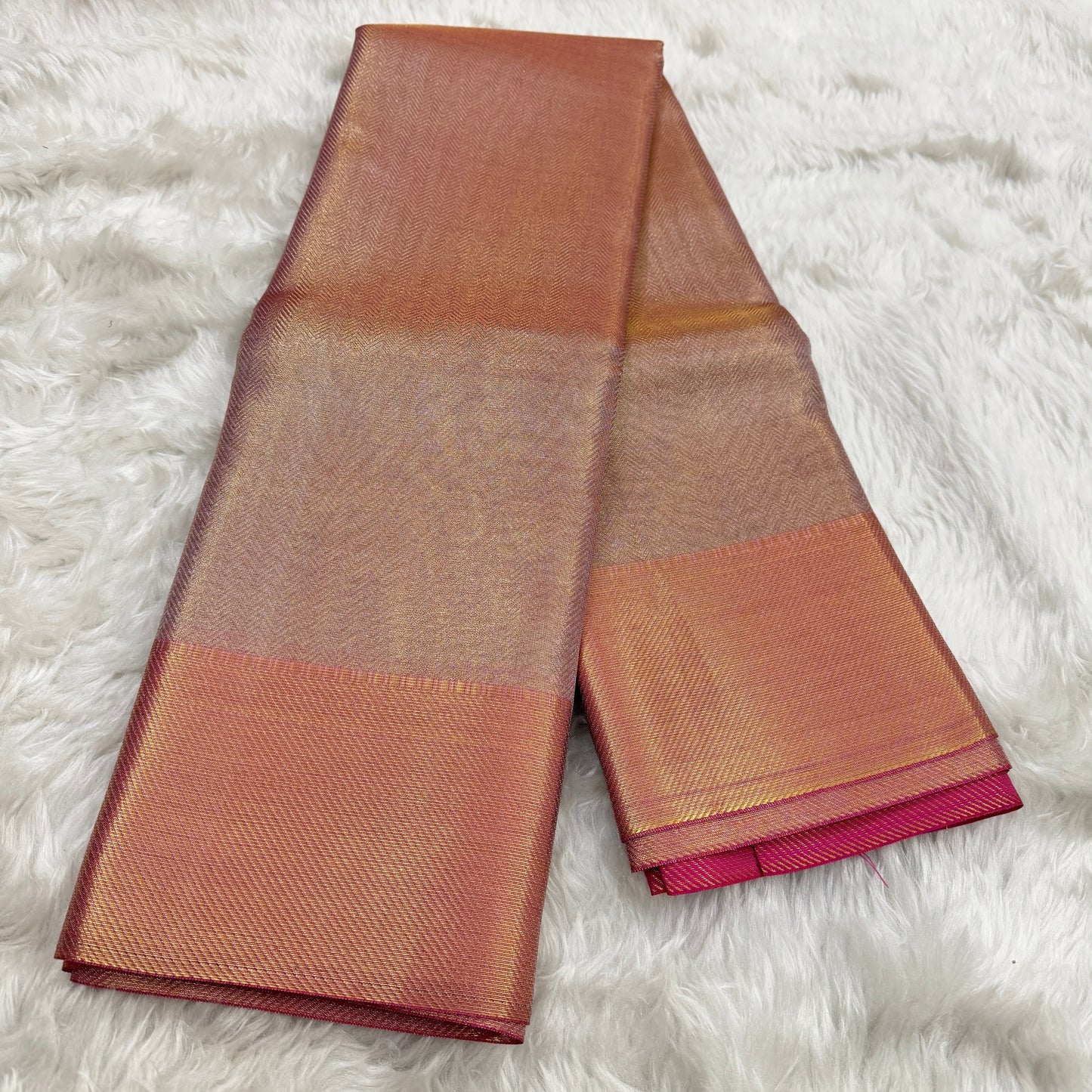 Jyothika Ma'am Inspired Kanjivaram Tissue Silk Saree