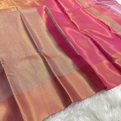 Jyothika Ma'am Inspired Kanjivaram Tissue Silk Saree