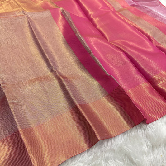 Jyothika Ma'am Inspired Kanjivaram Tissue Silk Saree